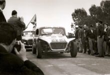 Carlos Pairetti en la Vuelta de Carlos Casares de 1965.