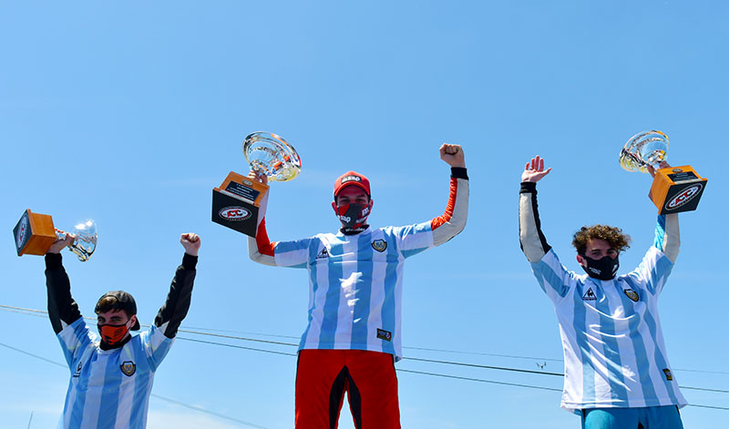 Podio TC Mouras en La Plata