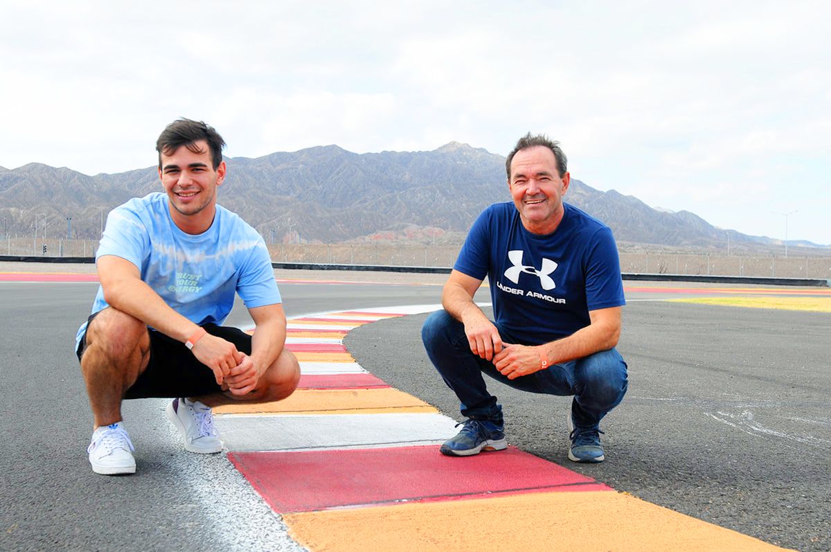 Agustín y el Gurí Martínez en El Villicum