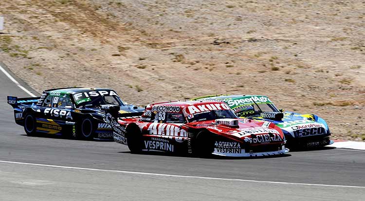 Los Ford de Catalán, Fritzler y Santero. 