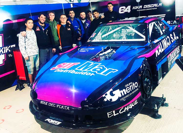 El Forte Sport junto a Di Scala y la Dodge nueva. 