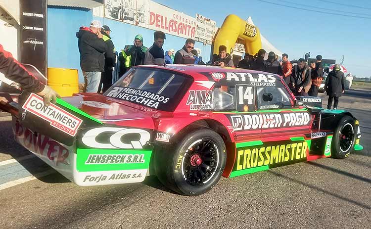 Ford del Catalán Magni Motorsport usado por De Benedictis. 