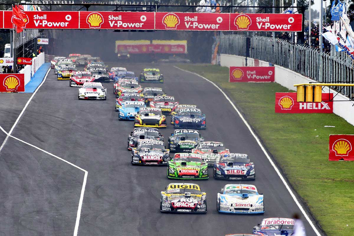 Pelotón de TC en Buenos Aires.