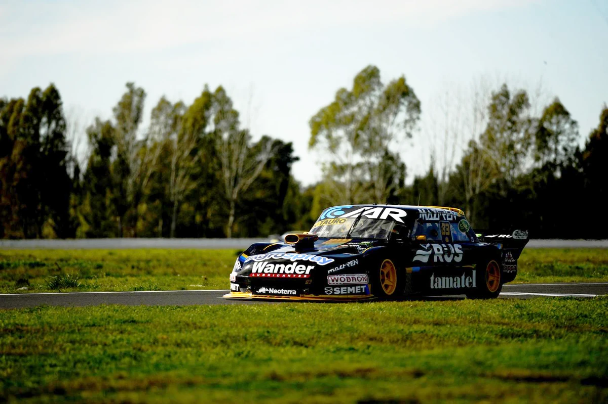 Ricciardi en Pista en La Plata.