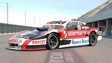 Diseño 2024 del Ford de Manuel Borgert para el TC Pista Mouras.