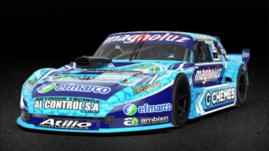 Diseño 2024 del Ford de Facundo Ledesma.