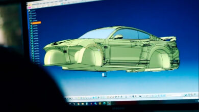 Mustang de TC en 3D.