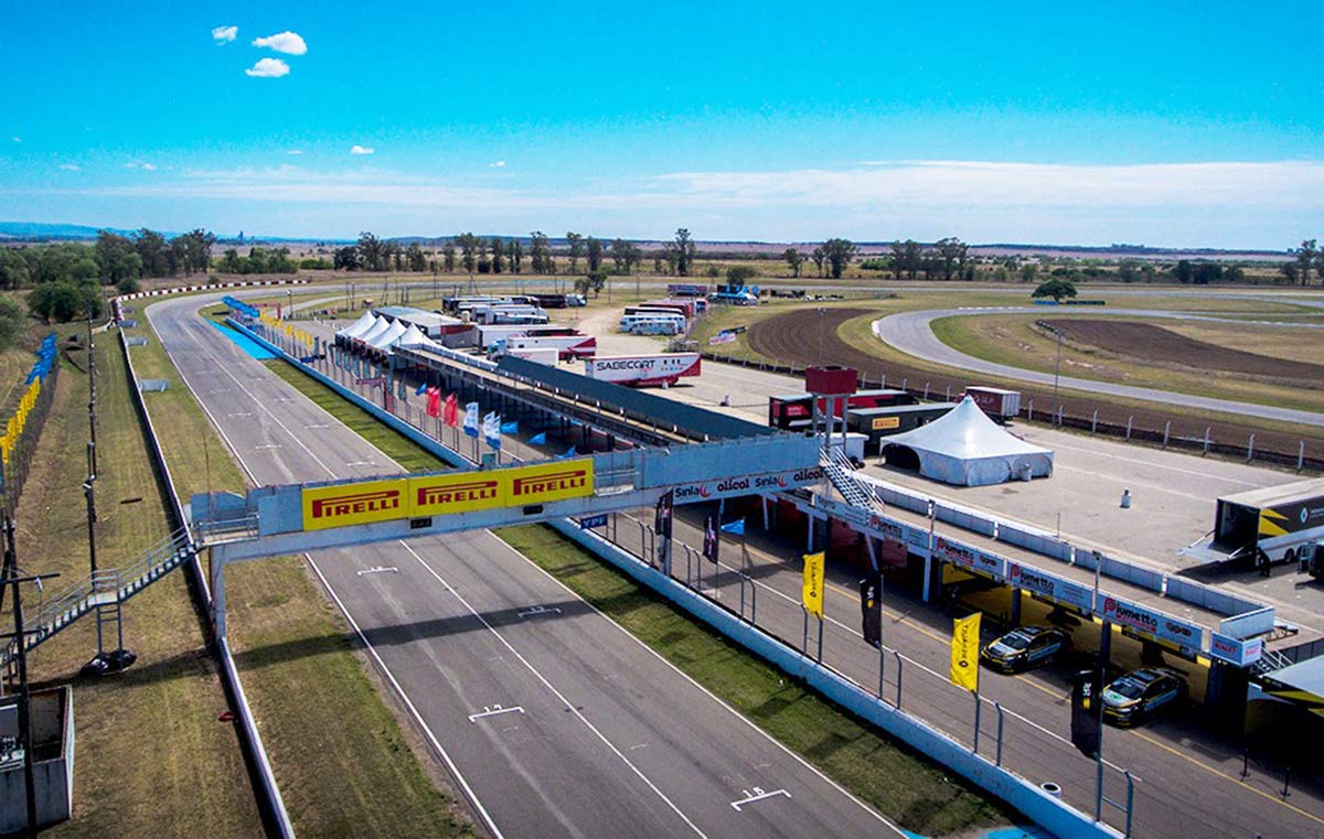 Panorámica del circuito de Alta Gracia.