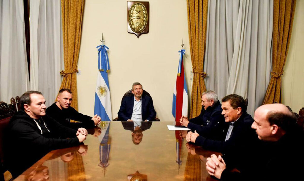 Reunión de ACTC con el gobernador de Entre Ríos.