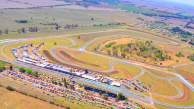 Panorámica del autódromo de Alta Gracia.