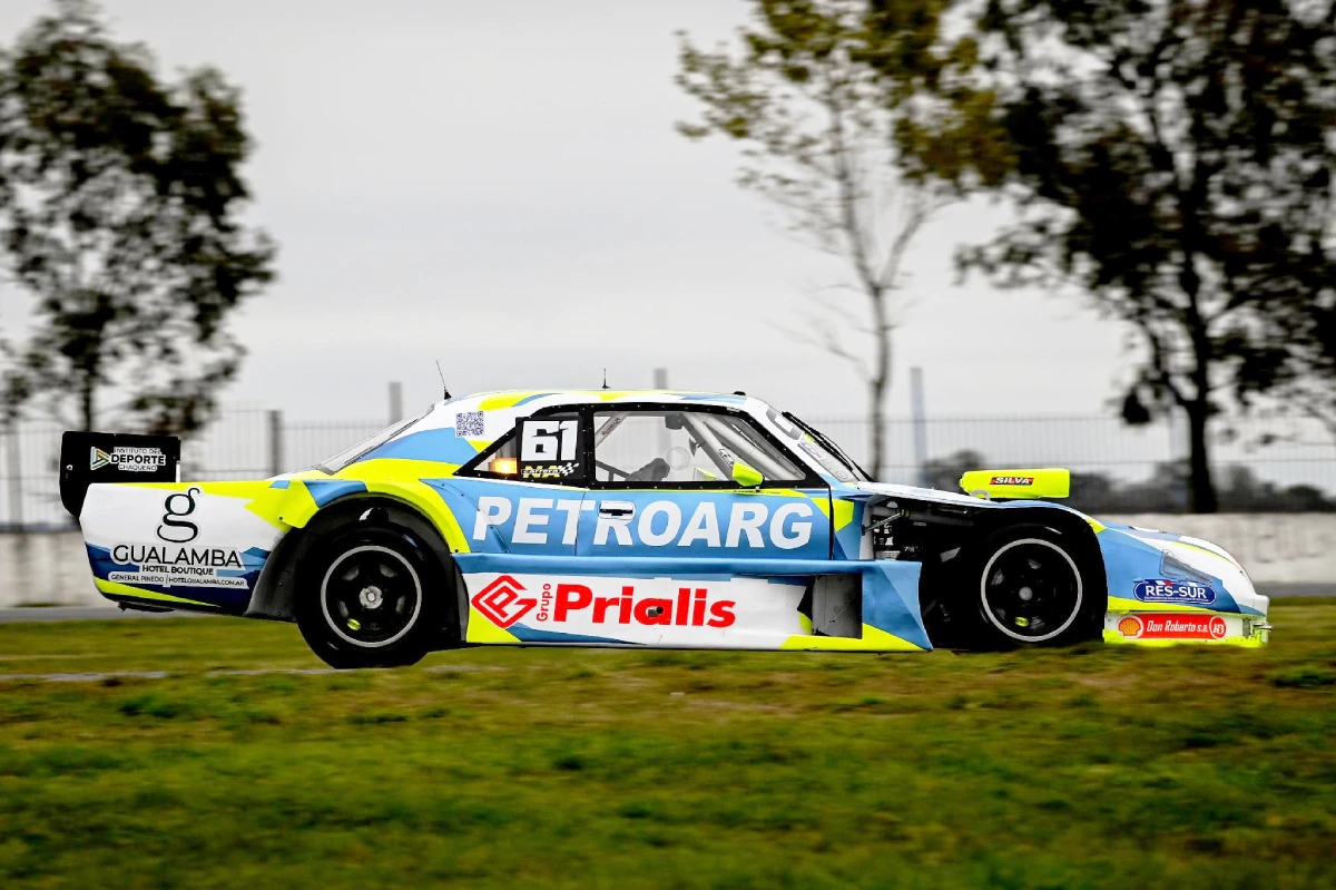 Bohdanowicz en la clasificación del TC Pista Mouras en La Plata.