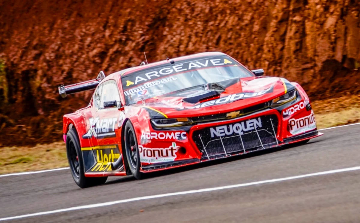 Camaro en la pista