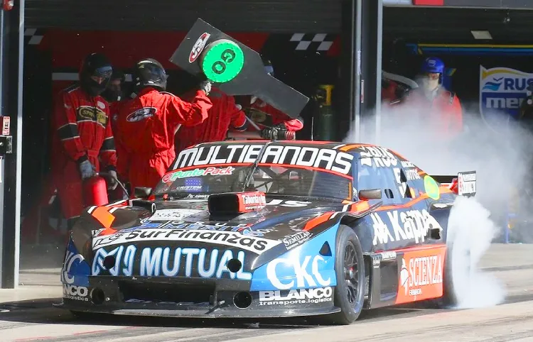 Chevrolet en los boxes