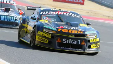 Chevrolet Camaro de Juan José Ebarlín en San Juan.