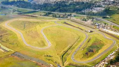 Vista panorámica del autódromo de Dolores