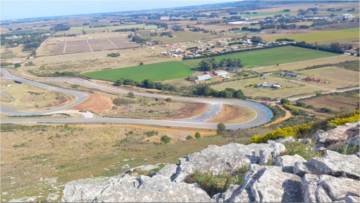 Panorámica de la curva 0