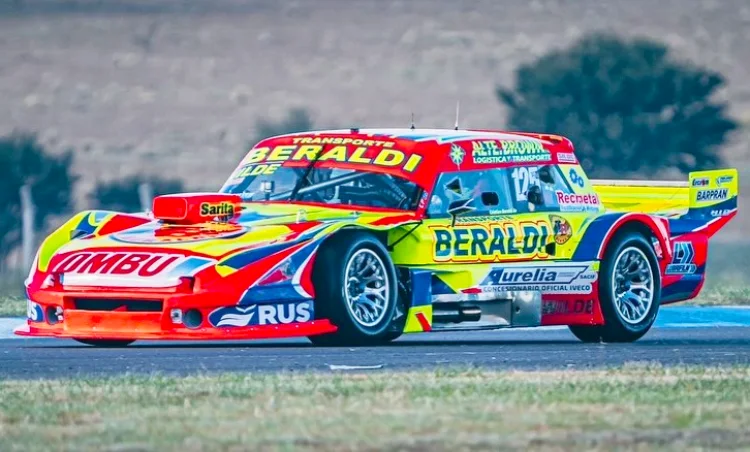 Falcon de Beraldi en la pista