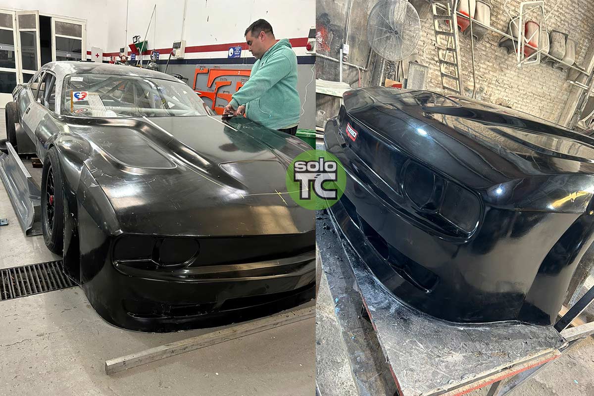 Nueva trompa del Dodge Challenger de TC.