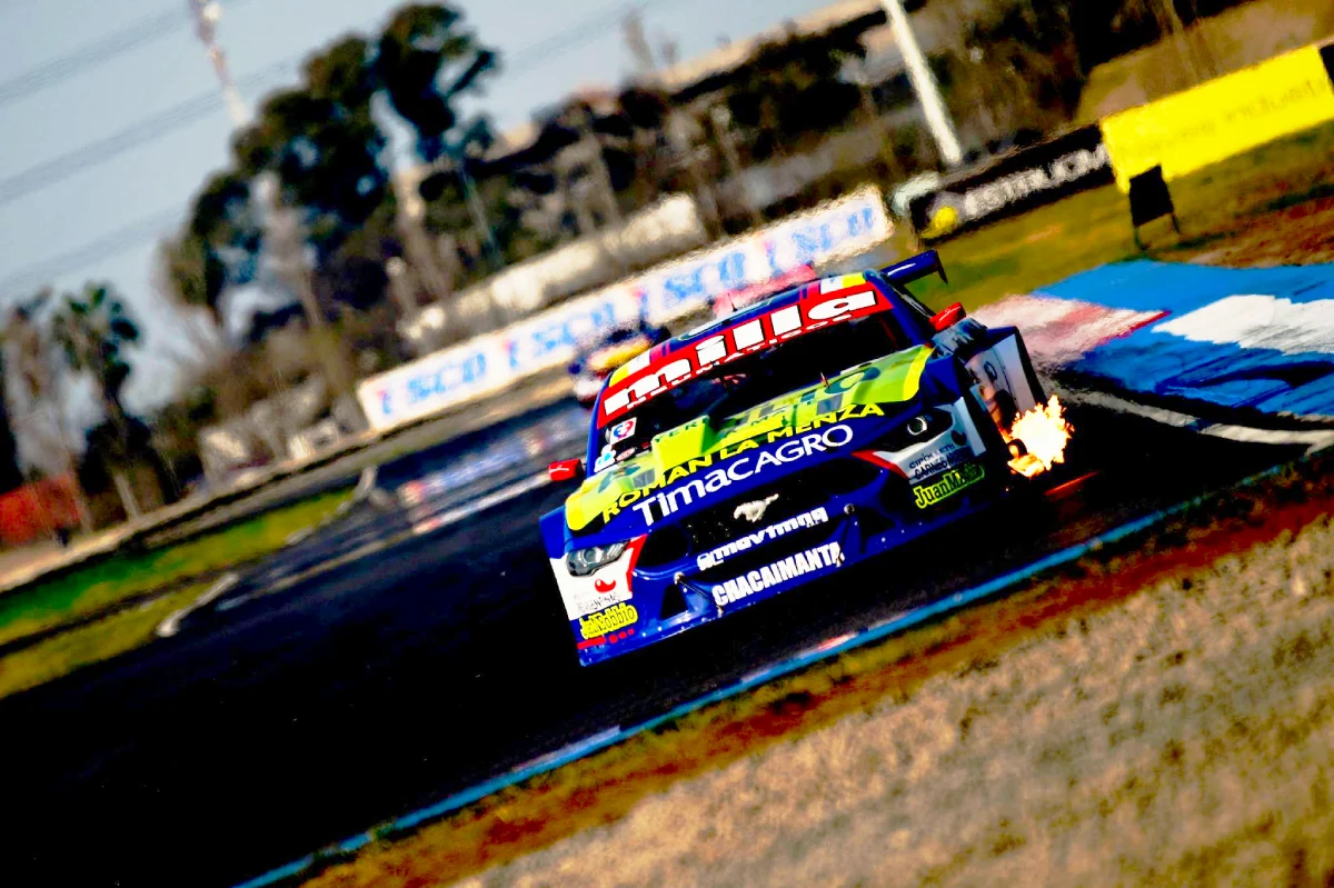 Ford Mustang de Germán Todino en el Autódromo de Buenos Aires.