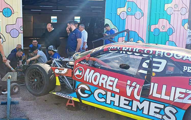 Revisión en el Challenger de Trucco en el TC en San Luis.