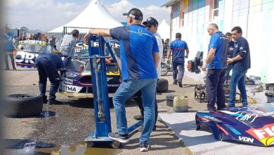 El Mustang de Urcera en la Técnica del TC en San Luis.