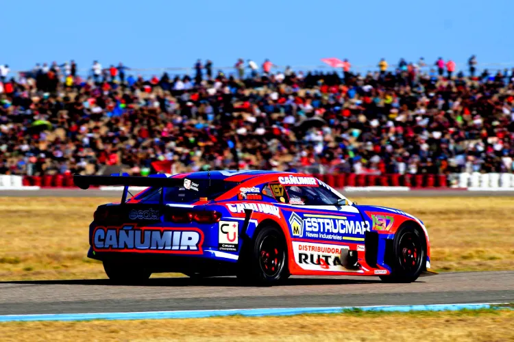 Camaro en la pista