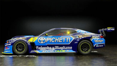 Camaro de TC de Fontana.