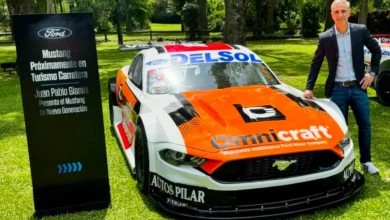 Gianini con el Mustang