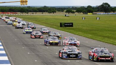 Largada de TC en Toay.